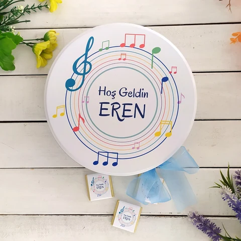 Müzik Tema Bebek Çikolatası