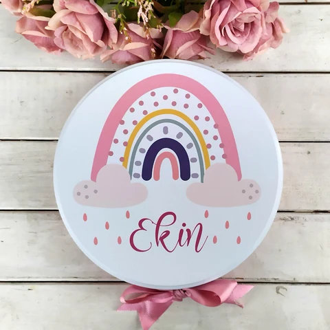 Gökkuşağı Tema Bebek Çikolatası