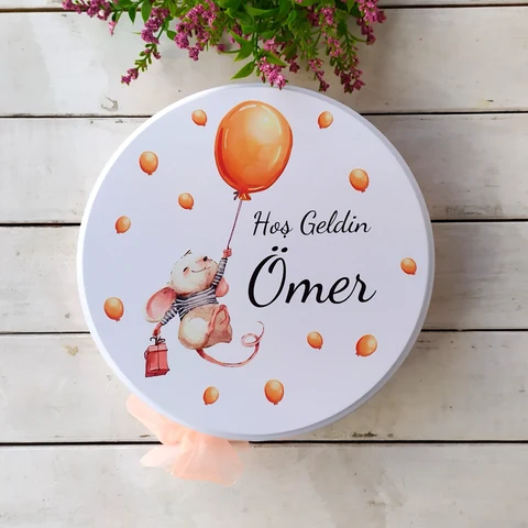 Fare Temalı Bebek Çikolatası