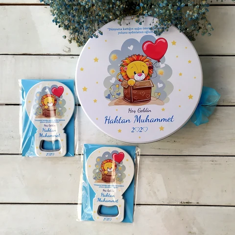 Aslan Konsept 50 Çikolata 25 Balon Magnet