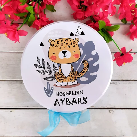 Leopar Konsept Bebek Çikolatası