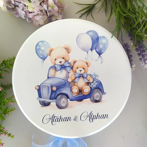 Ayıcık Konsept 50 Çikolata 25 Balon Açacak Magnet