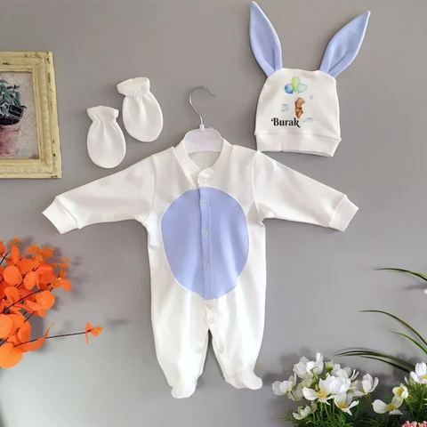 Ayıcık Tema 3'lü Tavşan Set