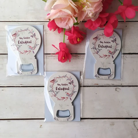 Kuş Konsept 50 Çikolatası 25 Açacak Magnet