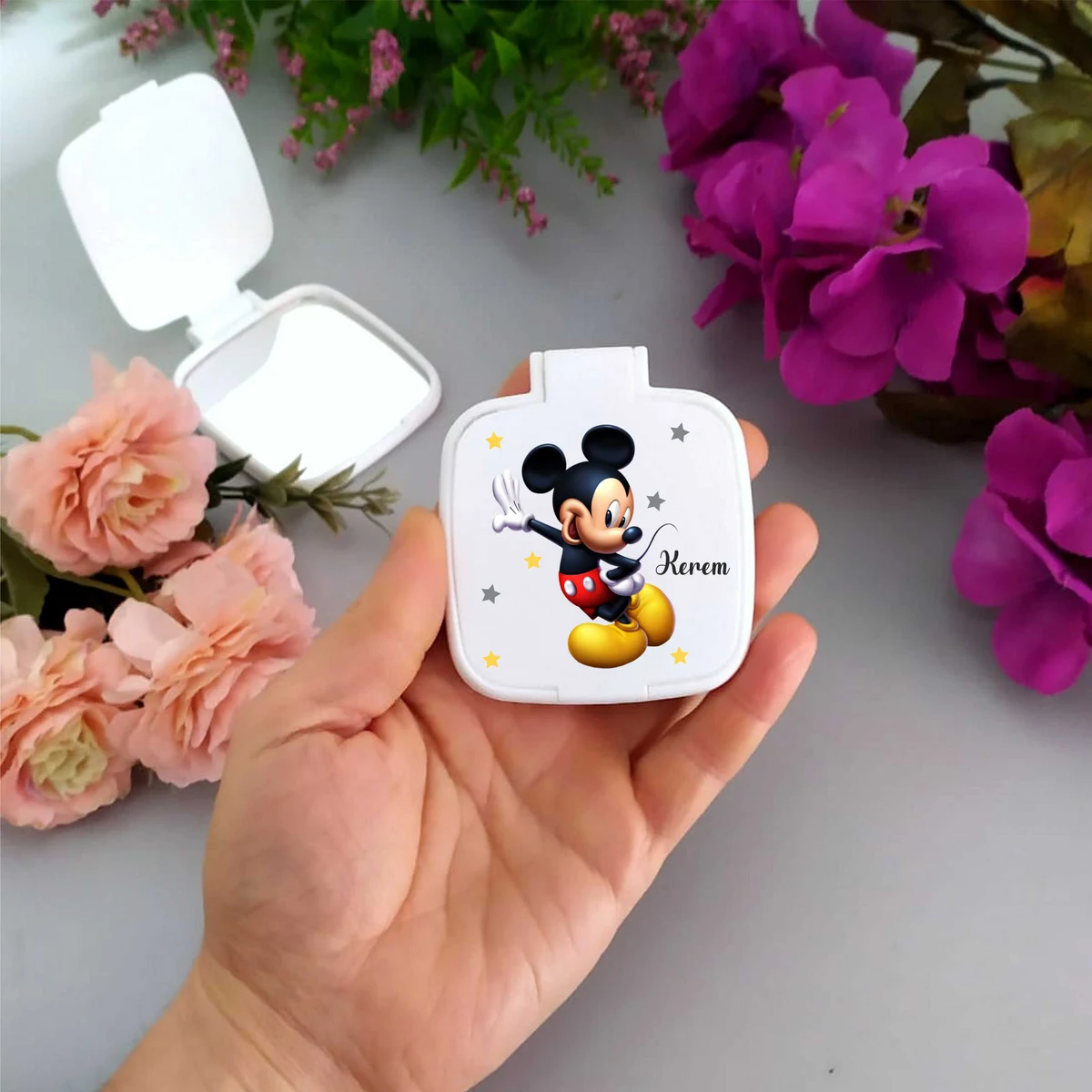 Mickey Mouse Tema Cep Aynası