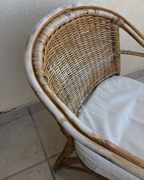 Rattan Bahçe Koltuğu, yakın plan