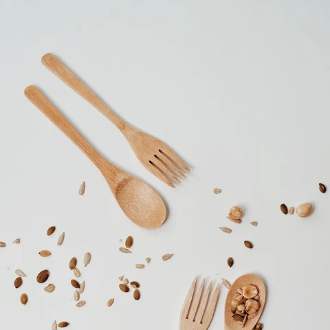 Bambu Çatal ve Kaşık Seti