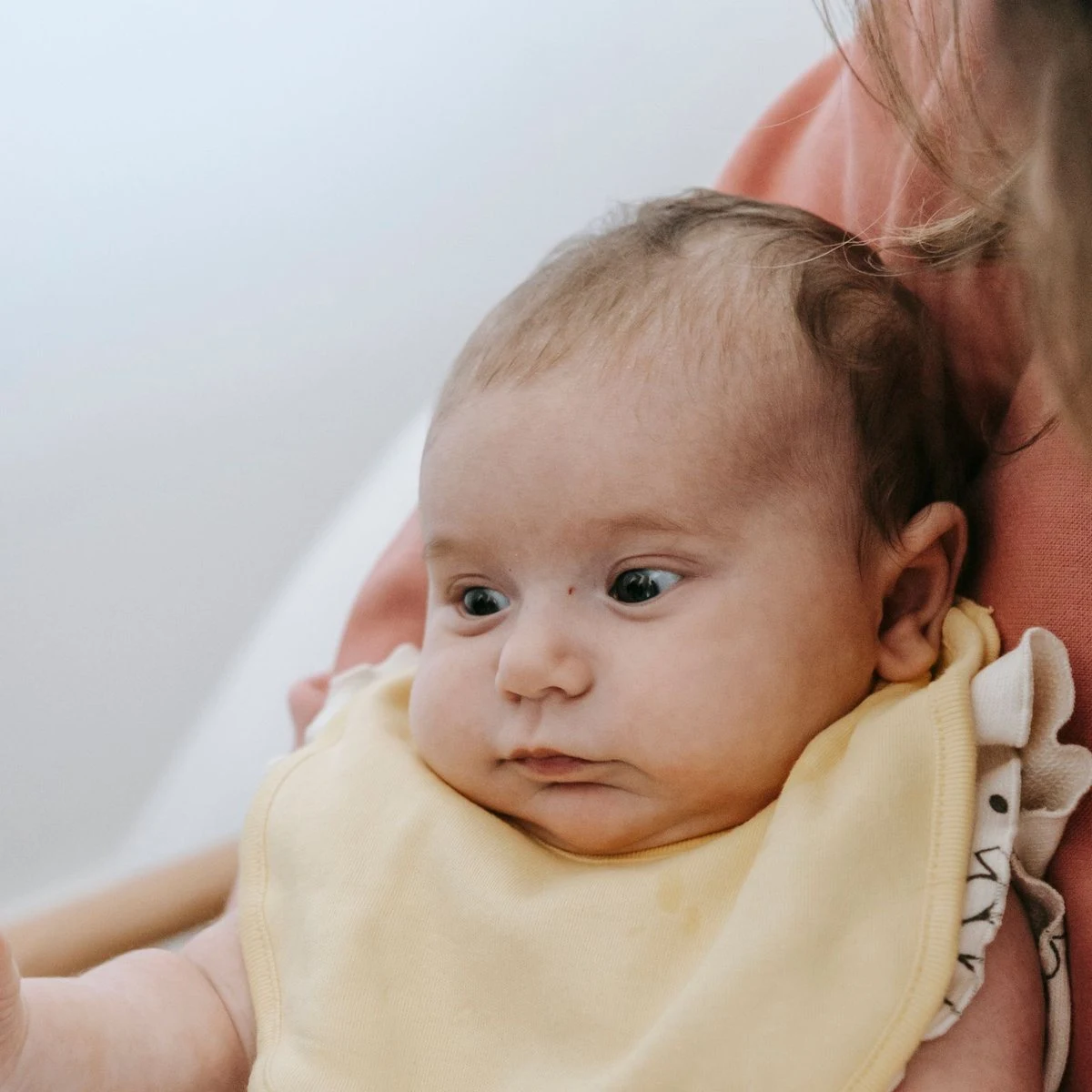 Organik Pamuk Mama Önlüğü, Sarı