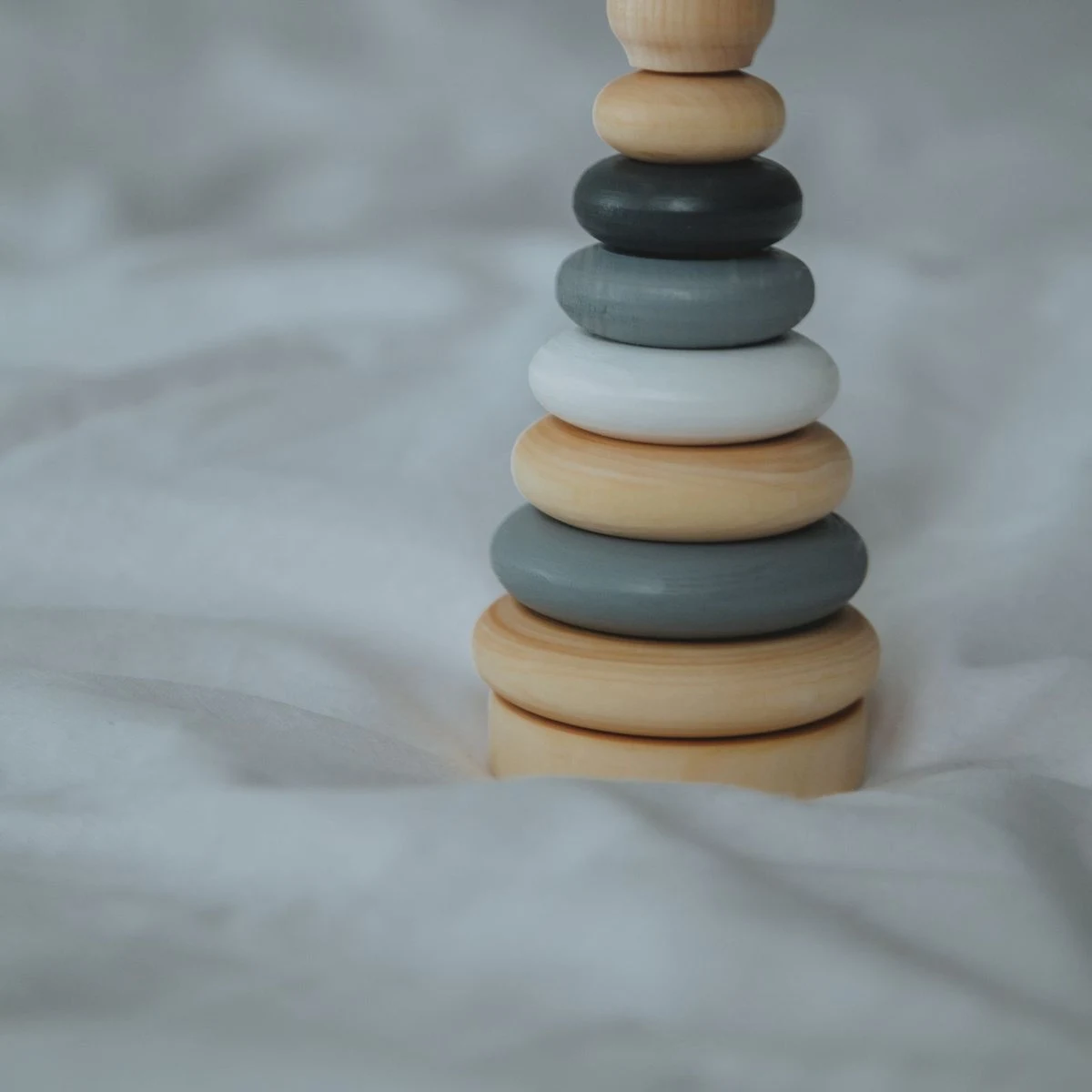 Pastel Ahşap Halka Kulesi